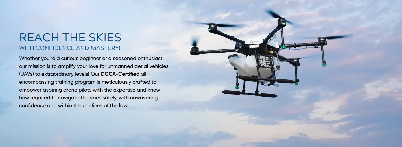 TaraMitra Drone Academy is a DGCA-authorized Remote Pilot Training Organization
