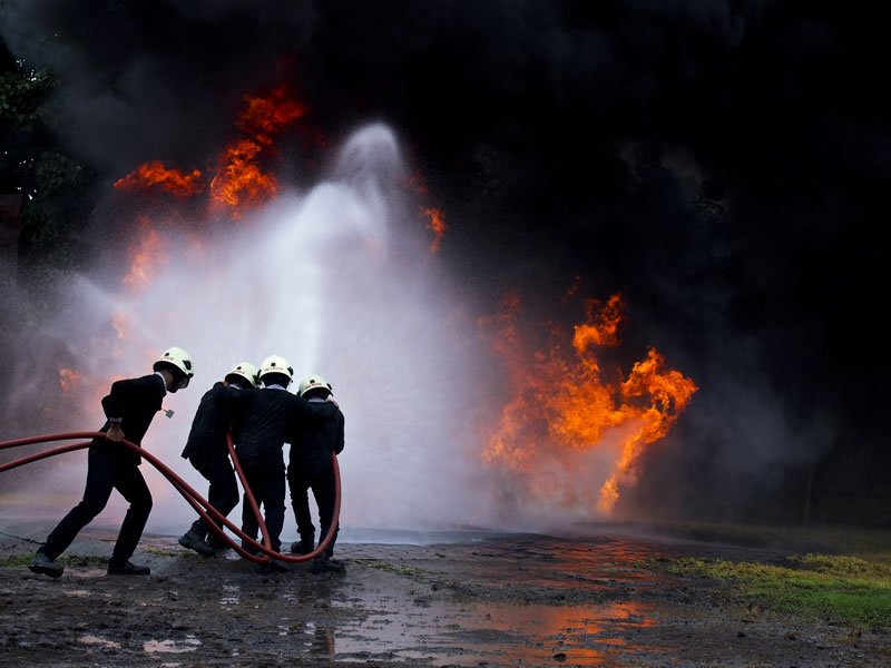 Firefighting and rescue using drones