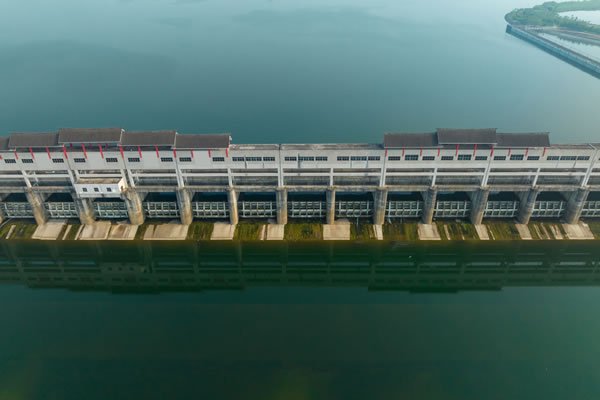 Water conservancy inspection using drones